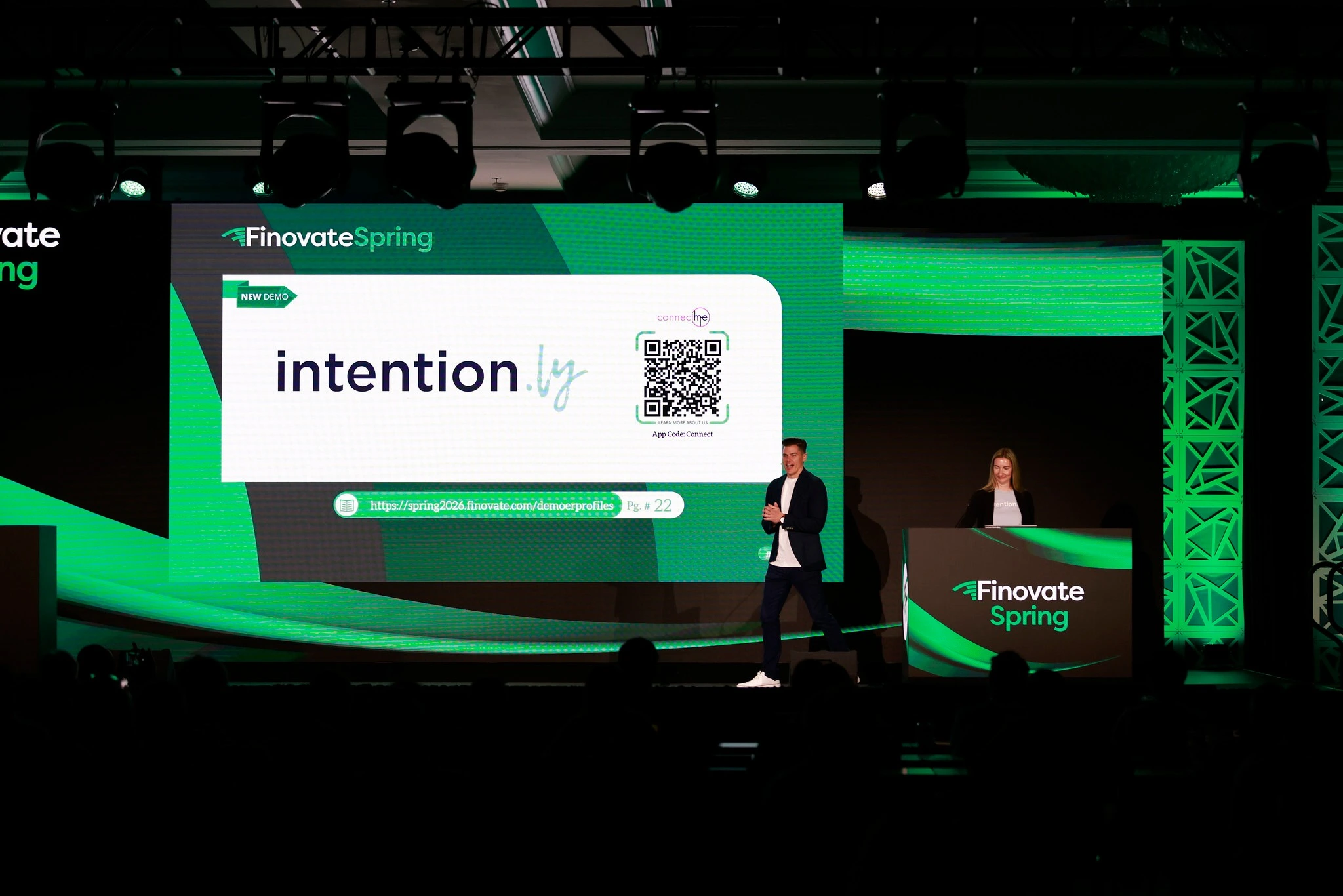 FinovateSpring Advisor Brand Builder live demo